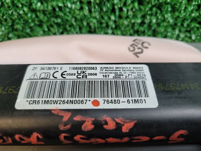 bontott SUZUKI SX4 S-Cross II Jobb első Függöny Légzsák