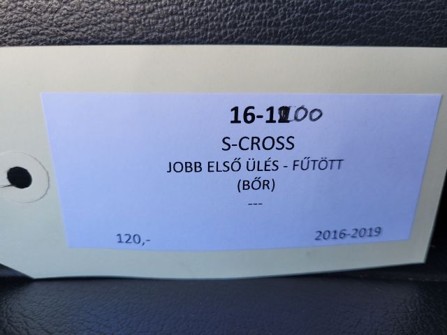 bontott SUZUKI SX4 S-Cross II Jobb első Ülés