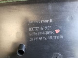 bontott SUZUKI SX4 S-Cross II Jobb hátsó Ajtó Kárpit