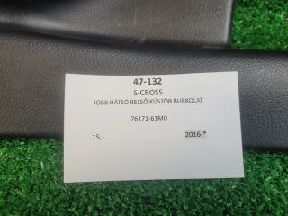 bontott SUZUKI SX4 S-Cross II Jobb hátsó Belső Küszöb Burkolat