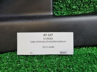 bontott SUZUKI SX4 S-Cross II Jobb hátsó Belső Küszöb Burkolat