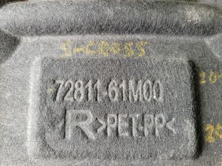 bontott SUZUKI SX4 S-Cross II Jobb hátsó Dobbetét (Kerékjárati, Műanyag)