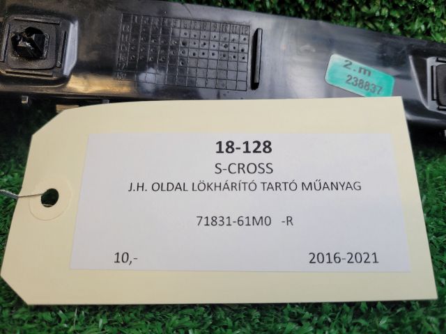 bontott SUZUKI SX4 S-Cross II Jobb hátsó Oldal Lökhárító Tartó (Műanyag)