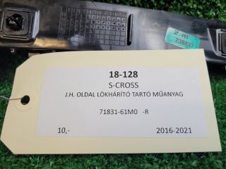 bontott SUZUKI SX4 S-Cross II Jobb hátsó Oldal Lökhárító Tartó (Műanyag)