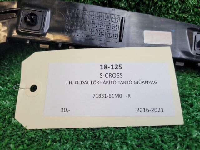 bontott SUZUKI SX4 S-Cross II Jobb hátsó Oldal Lökhárító Tartó (Műanyag)