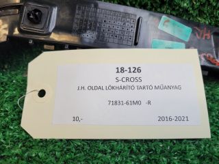 bontott SUZUKI SX4 S-Cross II Jobb hátsó Oldal Lökhárító Tartó (Műanyag)