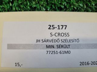 bontott SUZUKI SX4 S-Cross II Jobb hátsó Sárvédő Szélesítő