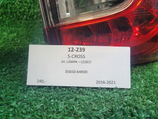 bontott SUZUKI SX4 S-Cross II Jobb Külső Hátsó Lámpa