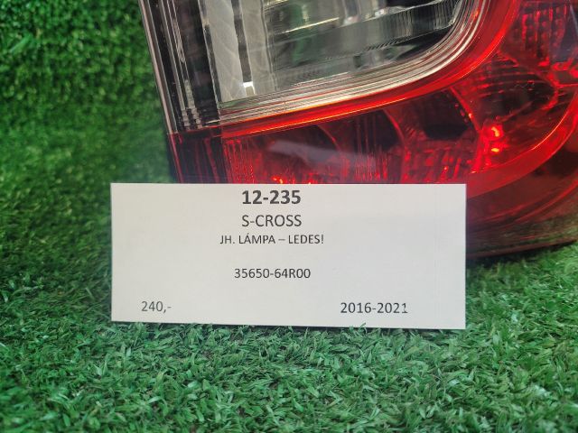 bontott SUZUKI SX4 S-Cross II Jobb Külső Hátsó Lámpa