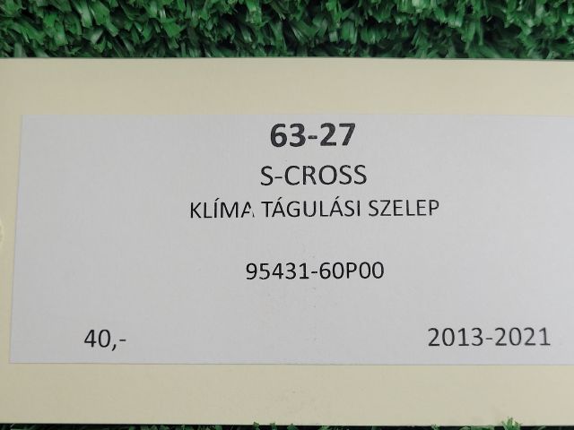 bontott SUZUKI SX4 S-Cross II Klíma Tágulási Szelep