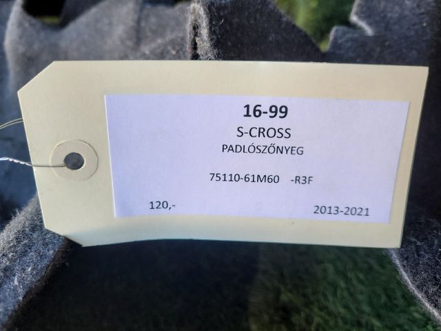 bontott SUZUKI SX4 S-Cross II Padlószőnyeg