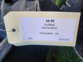 bontott SUZUKI SX4 S-Cross II Padlószőnyeg