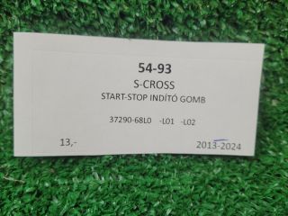bontott SUZUKI SX4 S-Cross II Start / Stop Indító Gomb
