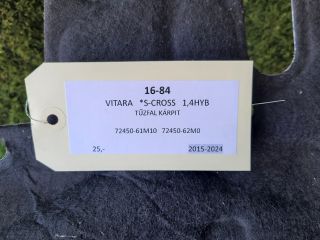 bontott SUZUKI SX4 S-Cross II Tűzfal Kárpit