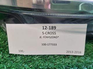 bontott SUZUKI SX4 S-Cross Jobb Fényszóró