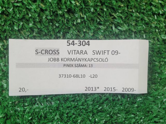 bontott SUZUKI SX4 S-Cross Jobb Kormánykapcsoló Ablaktörlő