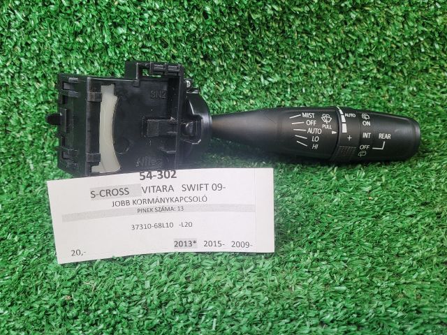 bontott SUZUKI SX4 S-Cross Jobb Kormánykapcsoló Ablaktörlő