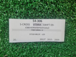 bontott SUZUKI SX4 S-Cross Jobb Kormánykapcsoló Ablaktörlő
