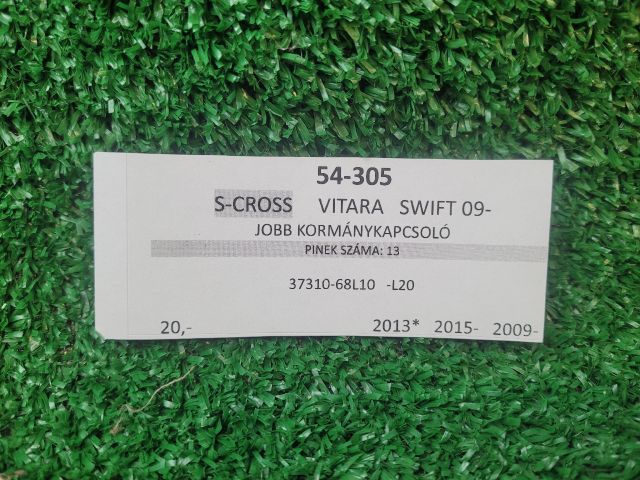 bontott SUZUKI SX4 S-Cross Jobb Kormánykapcsoló Ablaktörlő