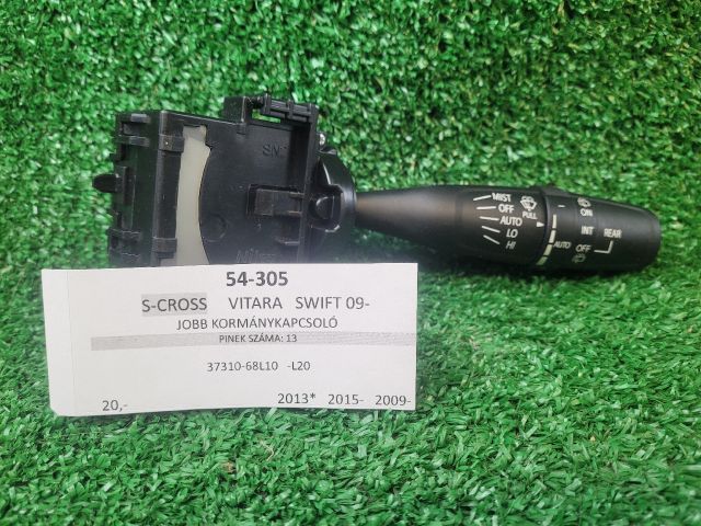 bontott SUZUKI SX4 S-Cross Jobb Kormánykapcsoló Ablaktörlő