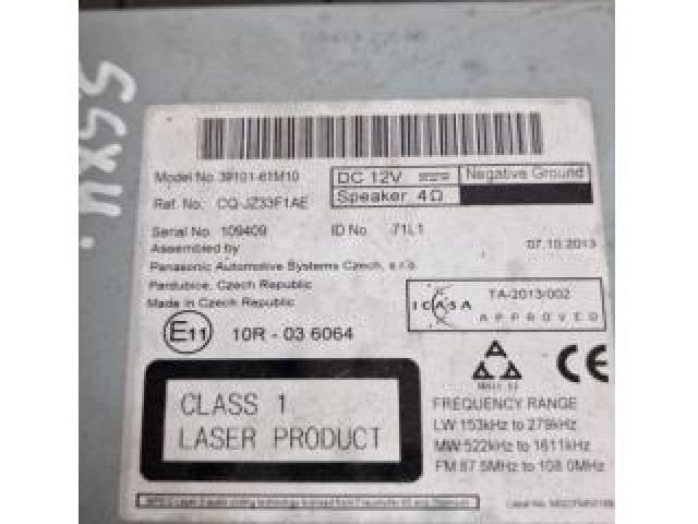 bontott SUZUKI SX4 S-Cross Rádió / CD