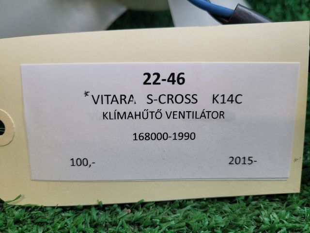 bontott SUZUKI VITARA Klímahűtő Ventilátor