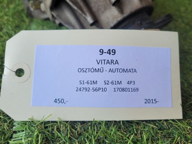 bontott SUZUKI VITARA Osztómű