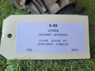 bontott SUZUKI VITARA Osztómű