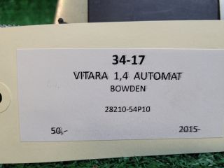 bontott SUZUKI VITARA Váltó Bowden