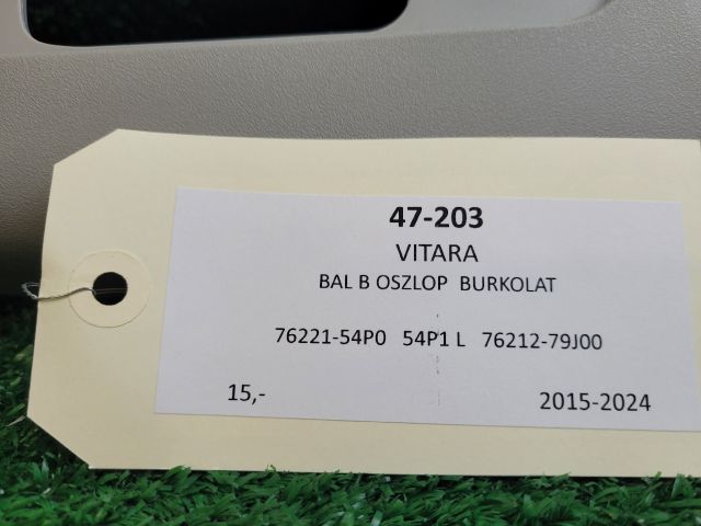 bontott SUZUKI VITARA Bal B Oszlop Burkolat