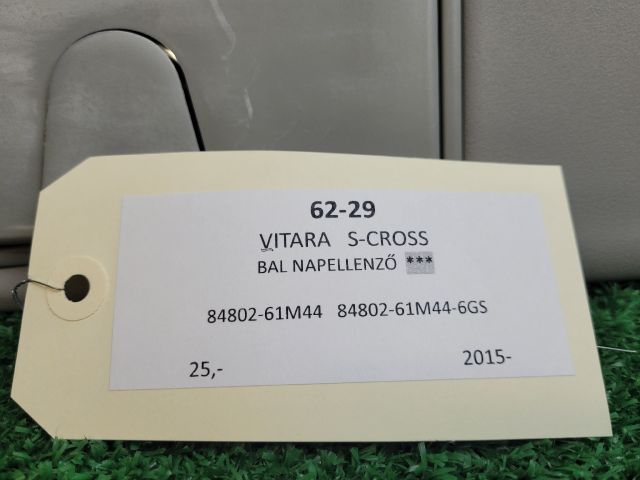 bontott SUZUKI VITARA Bal Napellenző