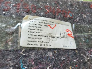 bontott SUZUKI VITARA Csomagtér Tálca