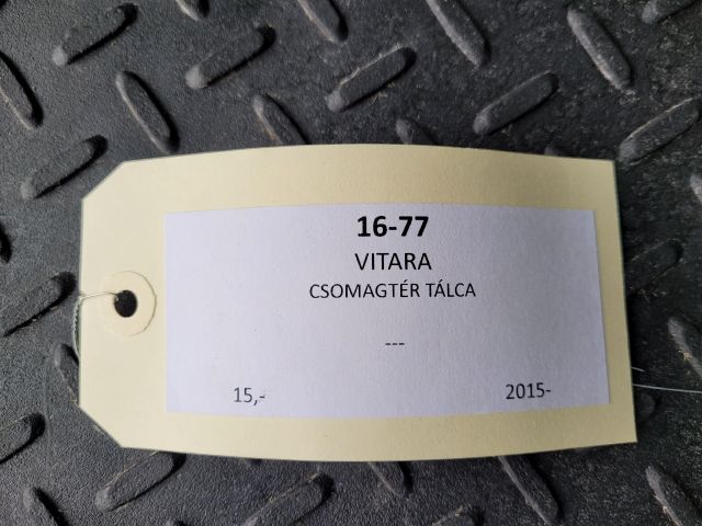 bontott SUZUKI VITARA Csomagtér Tálca