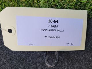 bontott SUZUKI VITARA Csomagtér Tálca