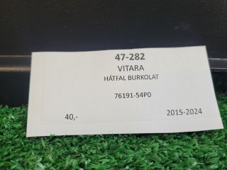 bontott SUZUKI VITARA Hátfal Burkolat