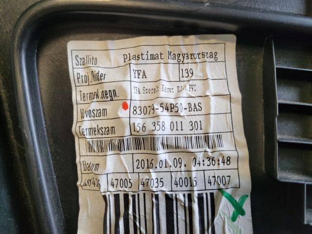 bontott SUZUKI VITARA Jobb első Ajtó Kárpit