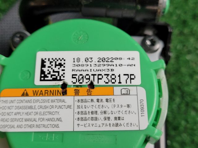 bontott SUZUKI VITARA Jobb első Biztonsági Öv