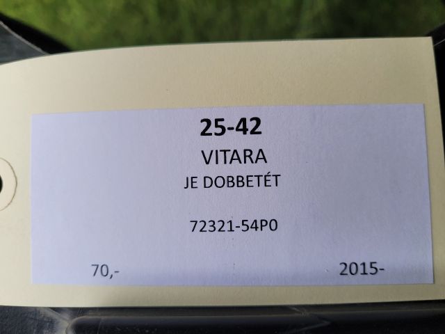 bontott SUZUKI VITARA Jobb első Dobbetét (Kerékjárati, Műanyag)