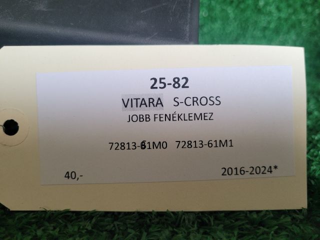 bontott SUZUKI VITARA Jobb Fenéklemez