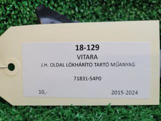 bontott SUZUKI VITARA Jobb hátsó Oldal Lökhárító Tartó (Műanyag)