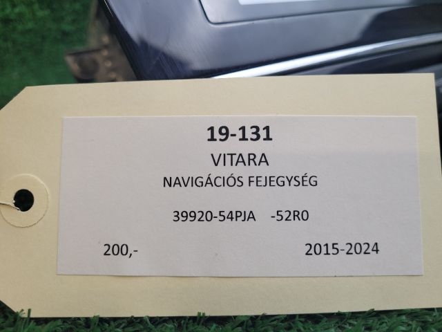 bontott SUZUKI VITARA Navigációs Fejegység