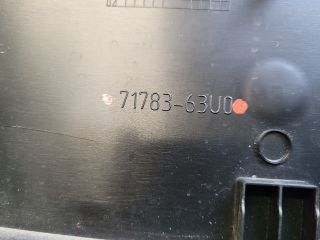 bontott SUZUKI VITARA Rendszámtábla Tartó