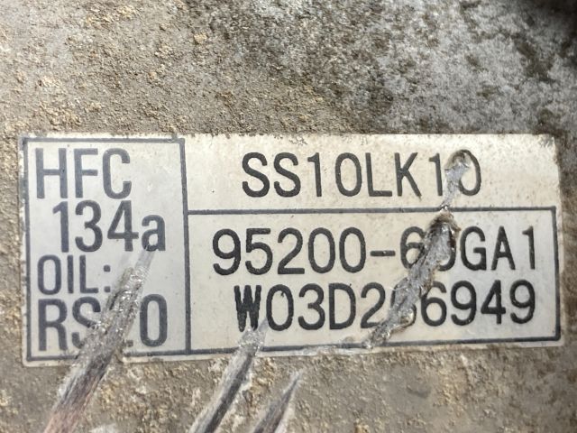 bontott SUZUKI WAGON R PLUS Klímakompresszor