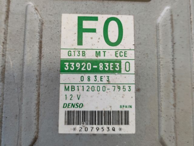 bontott SUZUKI WAGON R PLUS Motorvezérlő