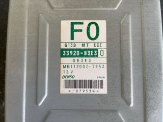 bontott SUZUKI WAGON R PLUS Motorvezérlő