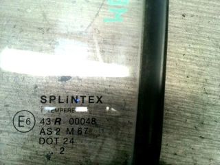 bontott SUZUKI WAGON R PLUS Bal első Fixüveg (Ajtóban)