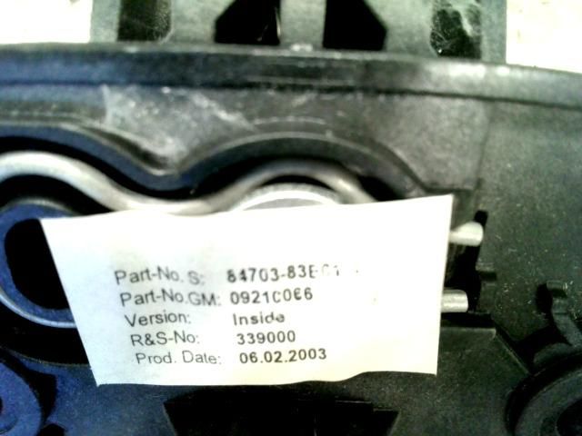 bontott SUZUKI WAGON R PLUS Belső Visszapillantó Tükör