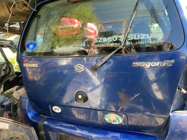 bontott SUZUKI WAGON R PLUS Csomagtérajtó (Üres lemez)