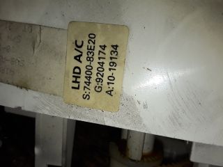 bontott SUZUKI WAGON R PLUS Fűtéskapcsoló (manuális klímás)