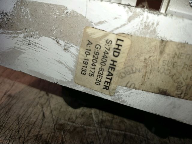 bontott SUZUKI WAGON R PLUS Fűtéskapcsoló (Nem klímás)